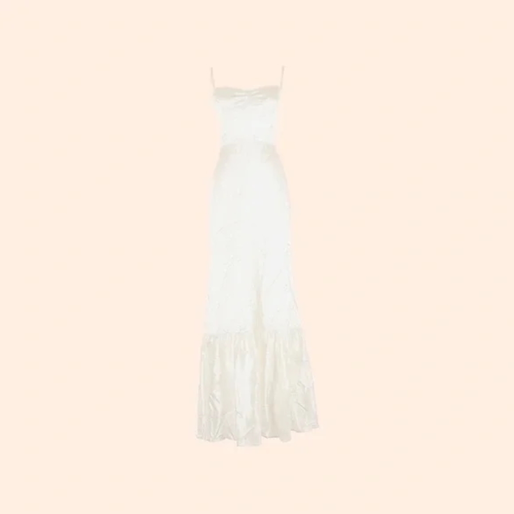 Reformation Venetia Dress (Ivory)
